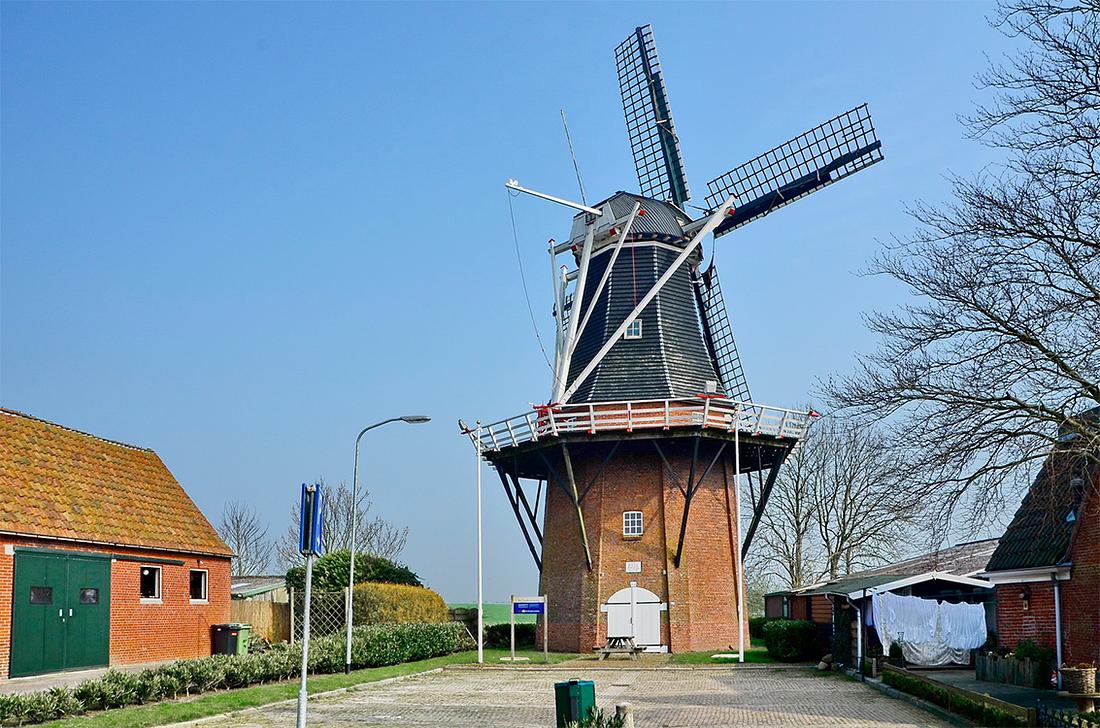 3, Molen 00489 De Onderneming (Vierhuizen), Bernd Käding (3-4-2014) | Database Nederlandse molens