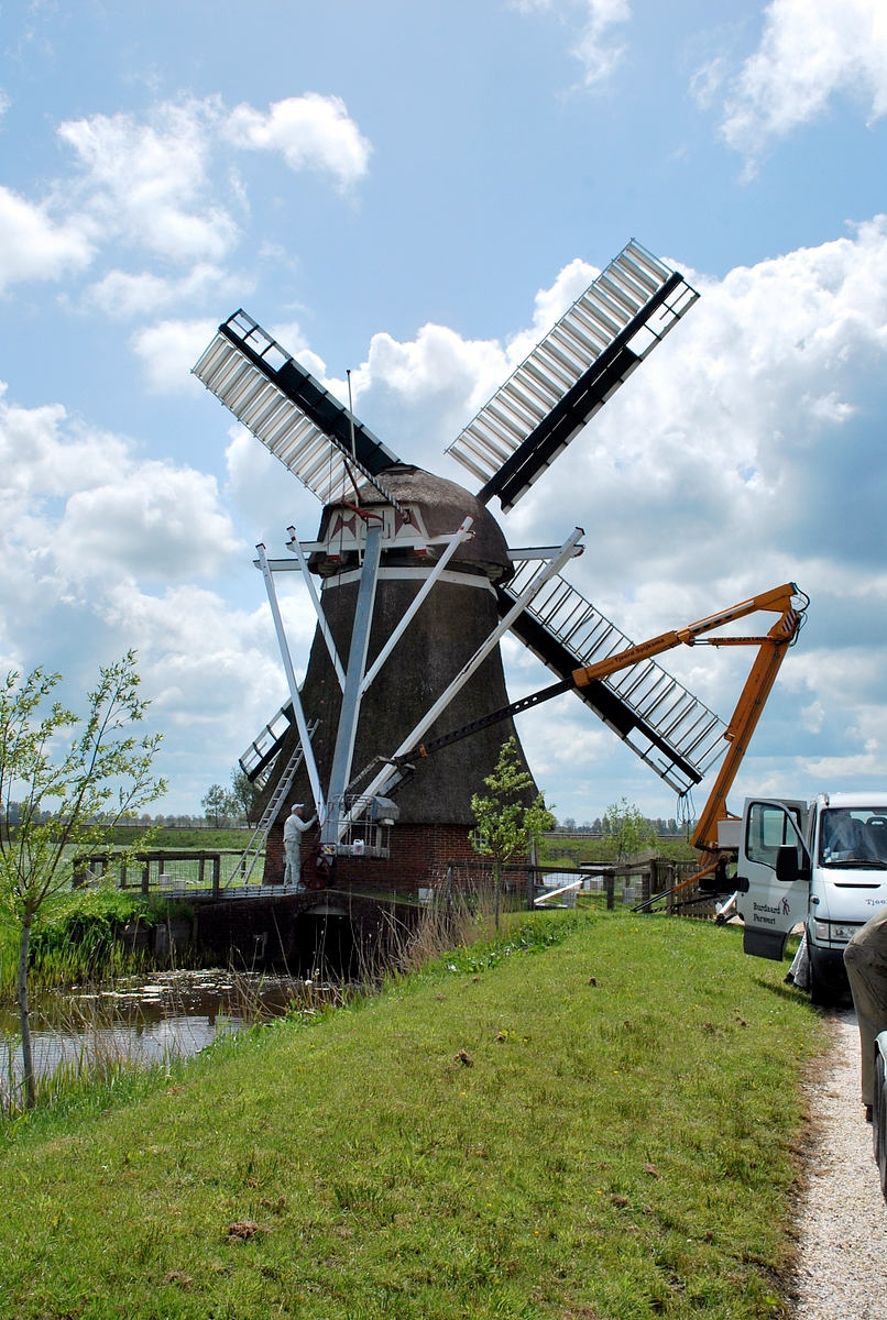 2, Molen 00425 Hilmahuistermolen (Visvliet), Martijn Scholtens (18-5-2010) | Database Nederlandse molens