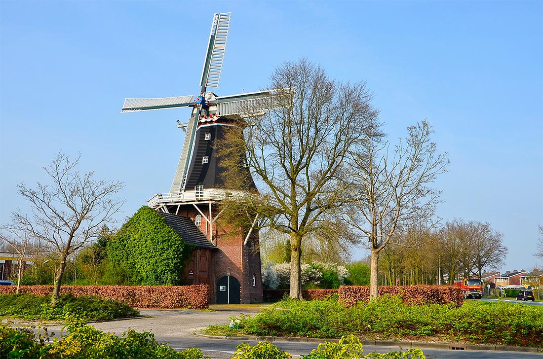 1, Molen 00568 Molen Berg (Winschoten), Bernd Käding (3-4-2014) | Database Nederlandse molens