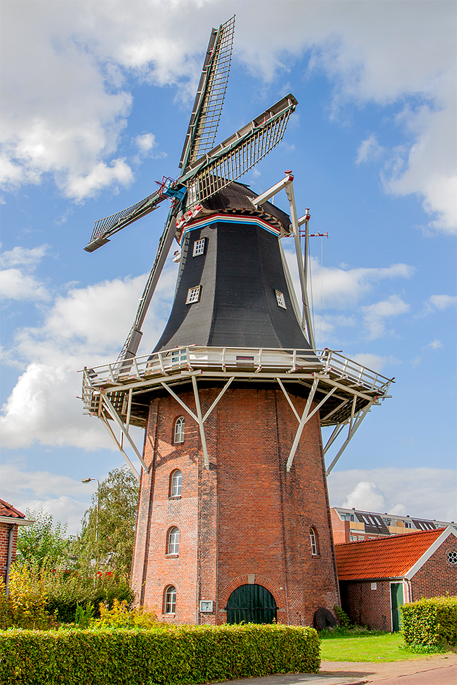 Molen 00569 Molen Dijkstra (Winschoten), Bram Westerink (3-8-2017) | Database Nederlandse molens