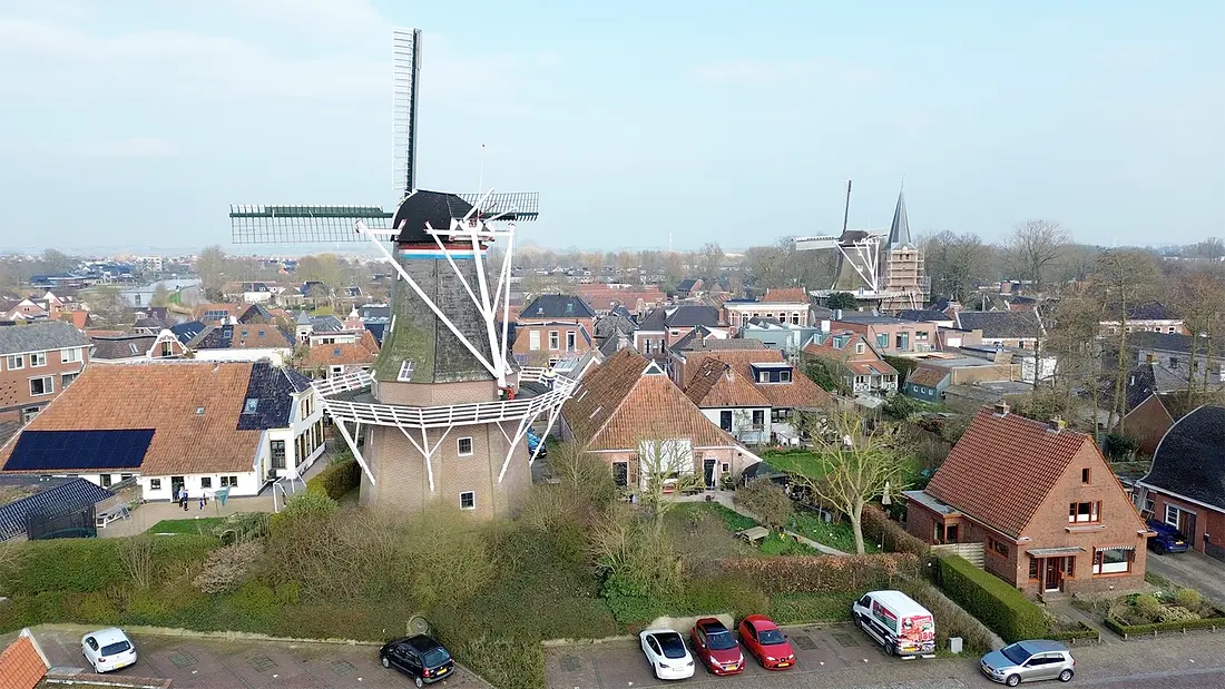 3, Molen 06407 De Ster (Winsum), Vincent Mepschen (8-4-2023) | Database Nederlandse molens