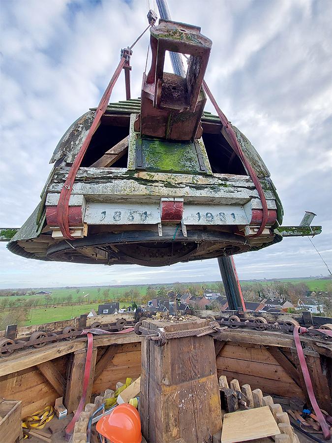 7, Molen 00435 Aeolus (Adorp), Martijn Scholtens (26-11-2020) | Database Nederlandse molens