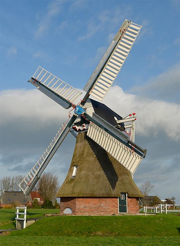 Molen 00475 De Eolus (Den Ham), Rob Hoving (6-12-2015) | Database Nederlandse molens
