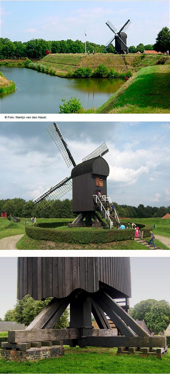 5, Molen 10009 (Naamloos) (Bourtange), Rob Hoving (augustus-2007). | Database Nederlandse molens