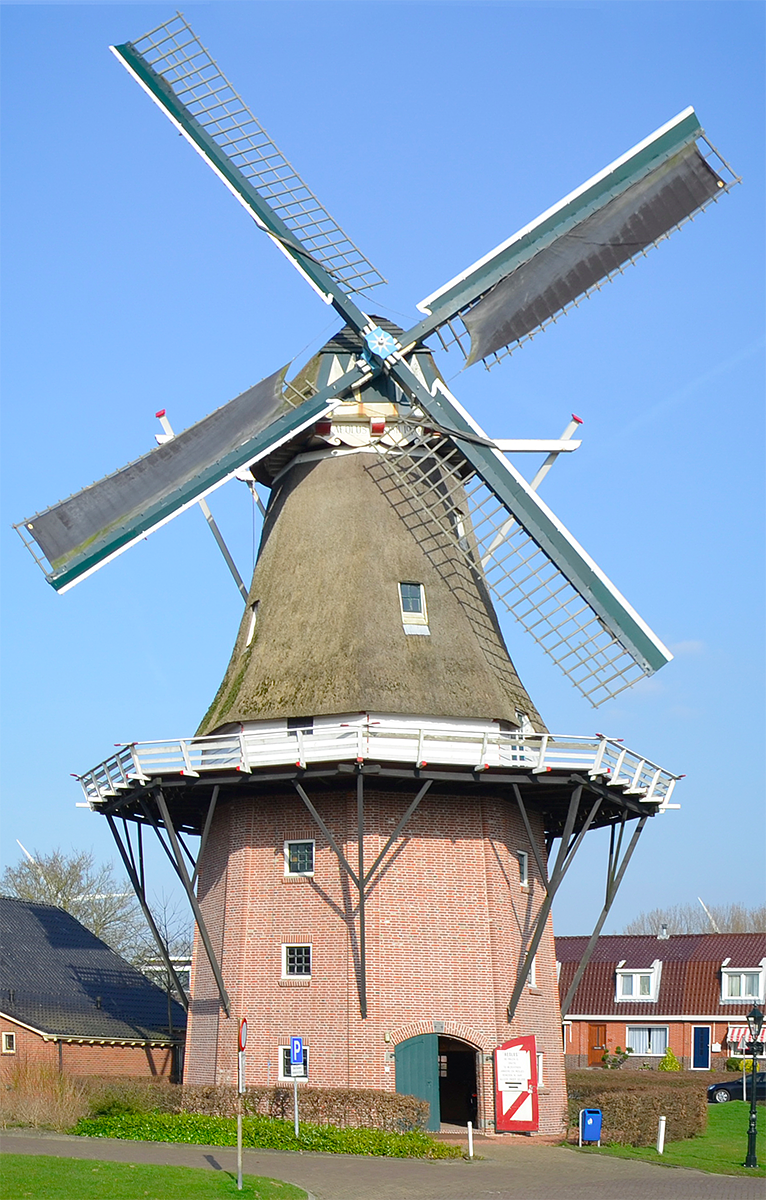 Molen 10225 Aeolus (Farmsum), Bas Juk (16-3-2017) | Database Nederlandse molens