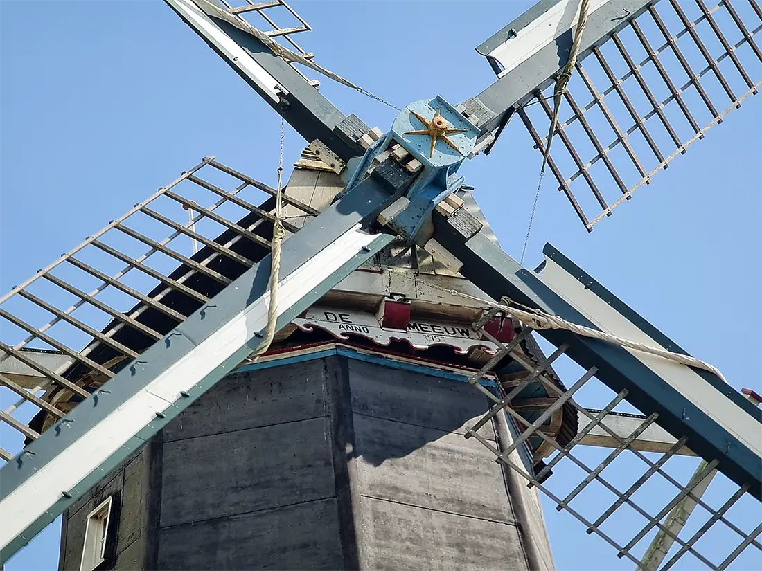 6, Molen 06410 De Meeuw (Garnwerd), Pieter Zuijkerbuijk (31-8-2023) | Database Nederlandse molens