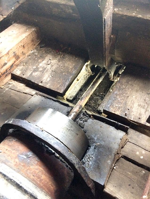 10, Molen 04423 De Witte Molen (Glimmen), Willem Telgen (2-5-2020)De pen, met zwichtstang. | Database Nederlandse molens