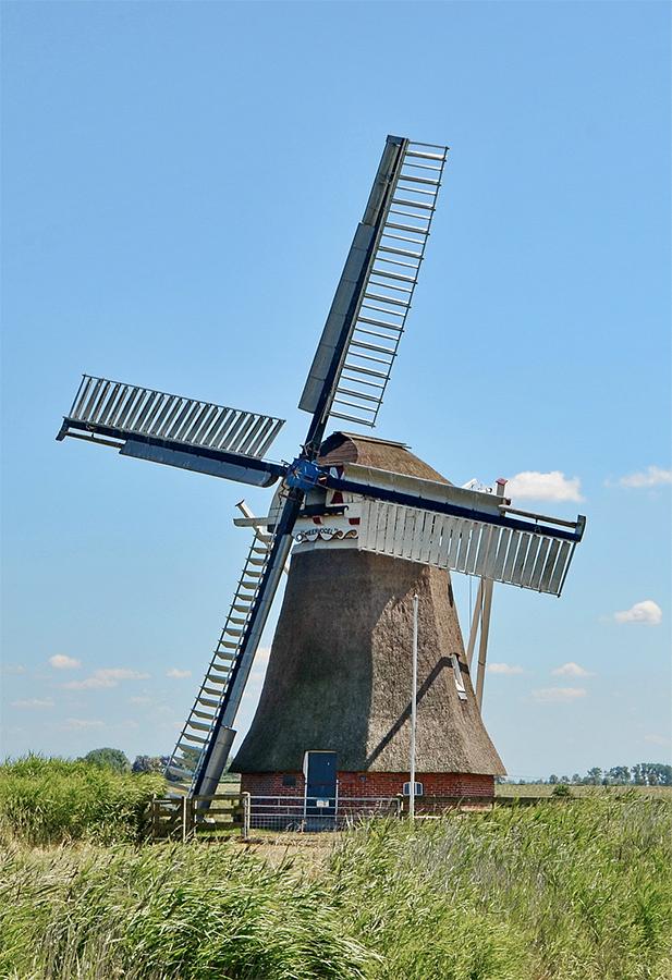 Molen 00511 De Meervogel (Hoeksmeer), Bernd Käding (15-7-2018) | Database Nederlandse molens