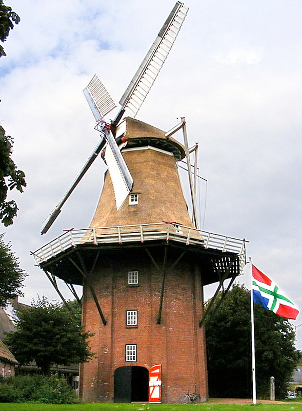 Molen 00454 Grote Geert (Kantens), Martijn Scholtens (6-9-2008) | Database Nederlandse molens
