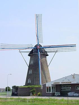 4, Molen 02807 Sint Joseph (Kreijel (Ospel)), Harmannus Noot (juli 2005). | Database Nederlandse molens
