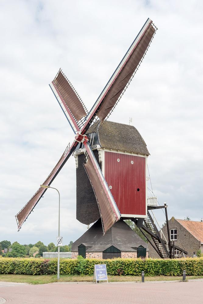 Molen 00185 Sint Jan (Stramproy), Marcel van Nies (13-6-2018) | Database Nederlandse molens