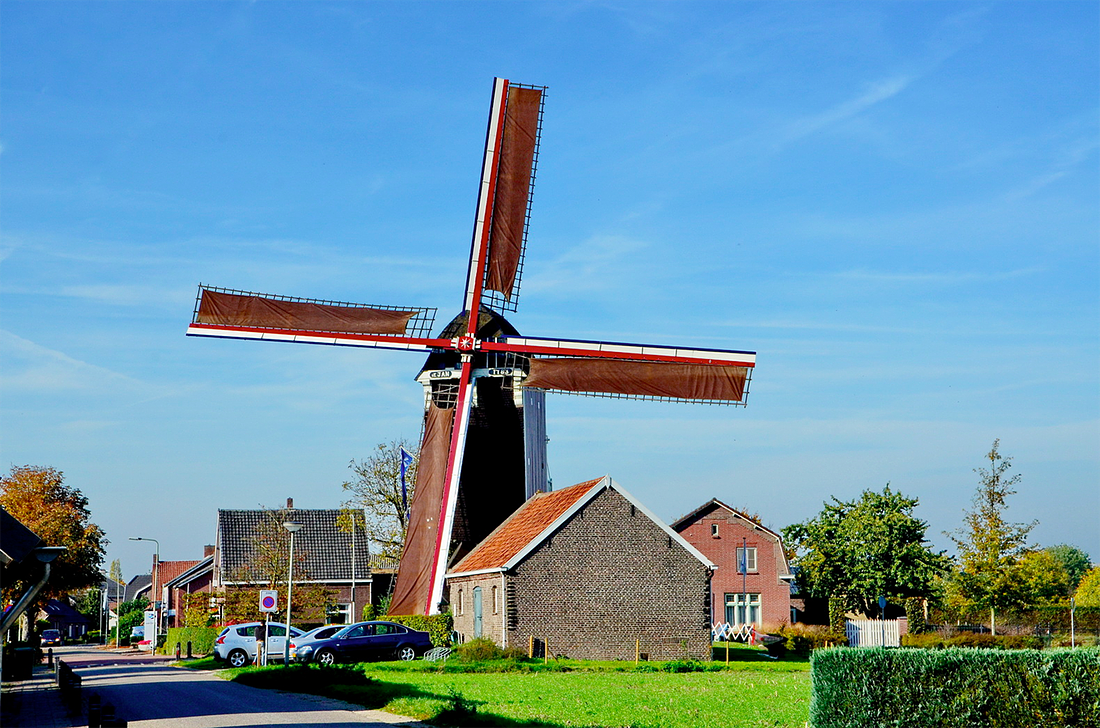1, Molen 00185 Sint Jan (Stramproy), Bernd Käding (18-10-2017) | Database Nederlandse molens