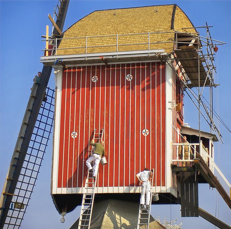5, Molen 00185 Sint Jan (Stramproy), Ines van Megen-Thijssen (15-4-2009). | Database Nederlandse molens