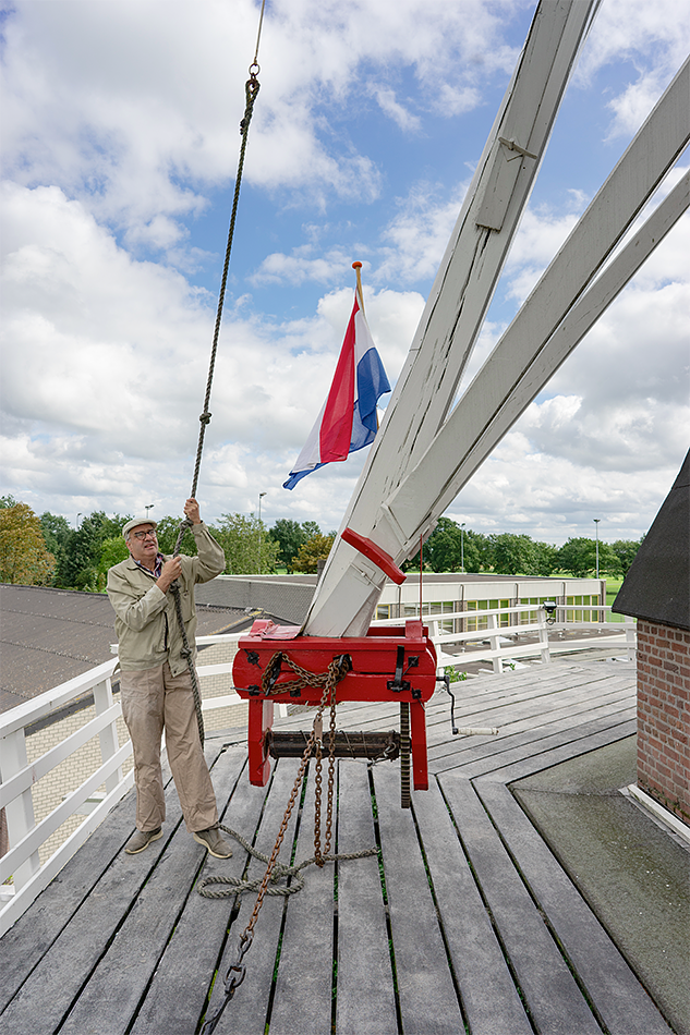 8, Molen 02803 De Hoop (Swartbroek), Marcel van Nies (10-9-2017) | Database Nederlandse molens