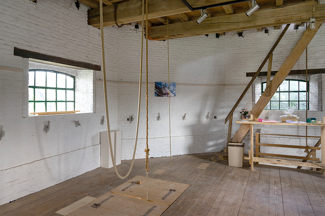 9, Molen 02803 De Hoop (Swartbroek), Marcel van Nies (10-9-2017) | Database Nederlandse molens