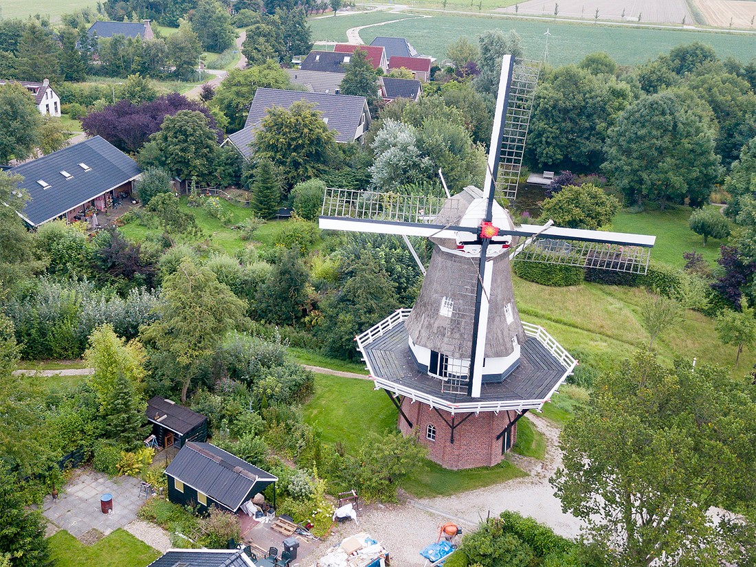 3, Molen 00497 Windlust (Zandeweer), Henk ten Bos (15-8-2017) | Database Nederlandse molens