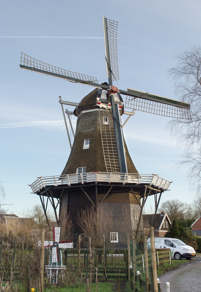 Molen 00450 De Leeuw (Zeerijp), Bas Juk (17-12-2017) | Database Nederlandse molens