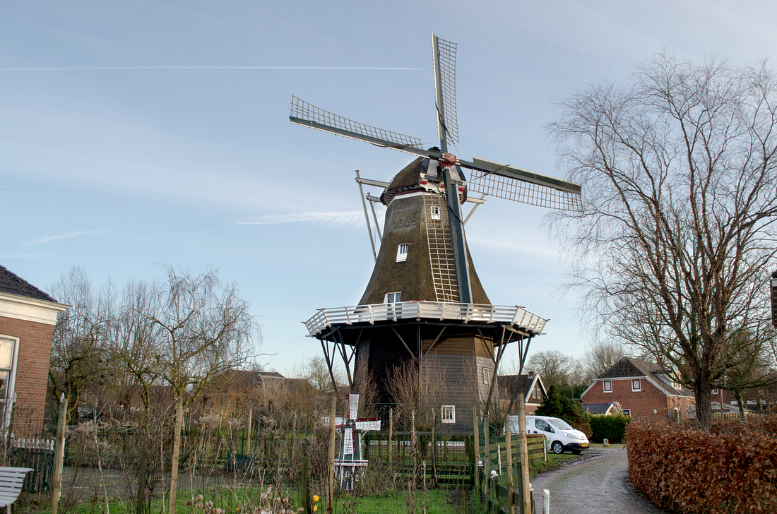 1, Molen 00450 De Leeuw (Zeerijp), Bas Juk (17-12-2017) | Database Nederlandse molens