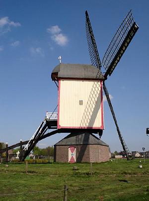 4, Molen 12195 De Vlijt (Geffen), Marcel Stroo (21-3-2005). | Database Nederlandse molens