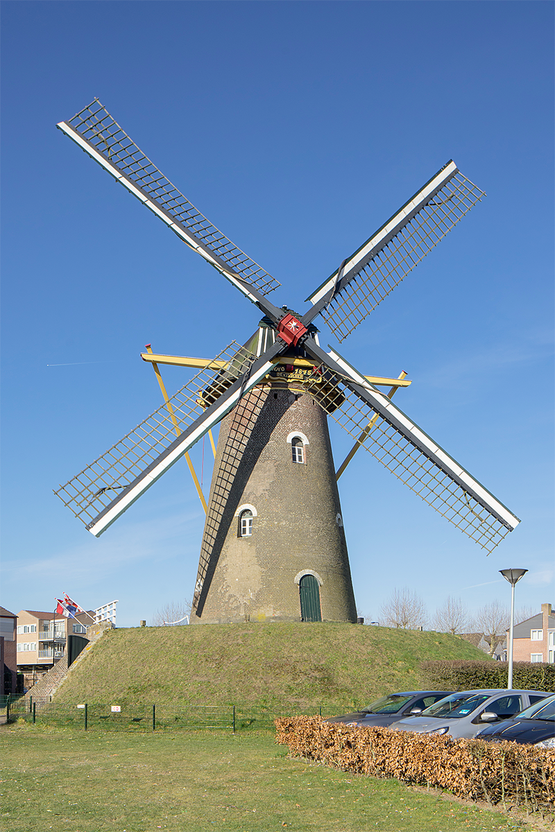 Molen 02601 De Visscher (Goirle), Marcel van Nies (24-2-2018) | Database Nederlandse molens