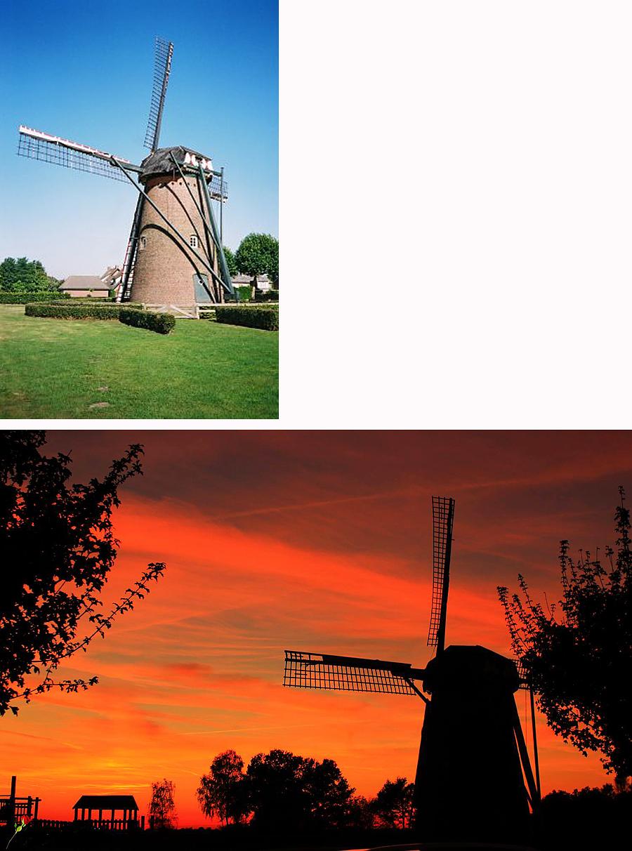 5, Molen 02844 (Naamloos) (Hapert), Bovenste foto: Marcel Stroo (5-9-2003).  Onderste foto: Jorge Botelho (september 2013). | Database Nederlandse molens