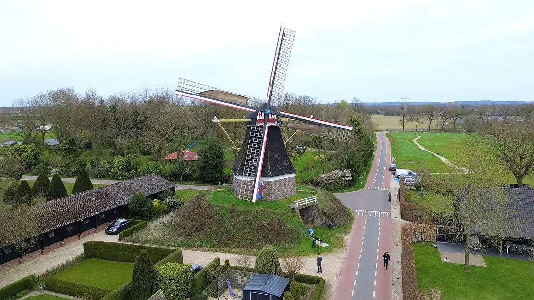 2, Molen 01967 Mariamolen (Haps), Vincent Mepschen (10-4-2023) | Database Nederlandse molens