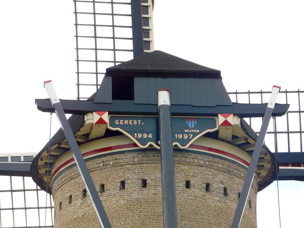 4, Molen 00375 De Couwenberg (Kaatsheuvel), Piet Glasbergen (5-6-2018) | Database Nederlandse molens