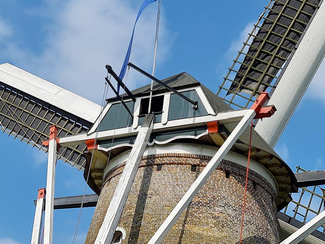 5, Molen 02652 De Heimolen (Rucphen-Bosschenhoofd), Pieter Zuijkerbuijk (3-9-2021) | Database Nederlandse molens