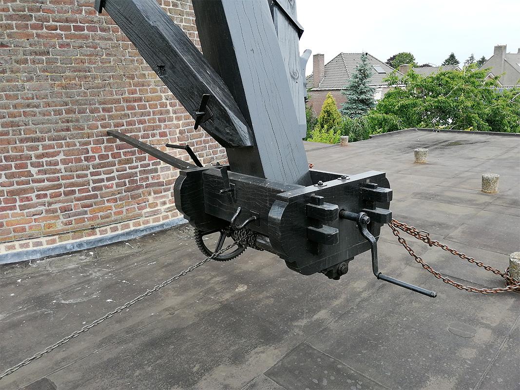 7, Molen 02858 Zeldenrust (Budel), Rob Simons (18-7-2019)De vernieuwde kruilier | Database Nederlandse molens