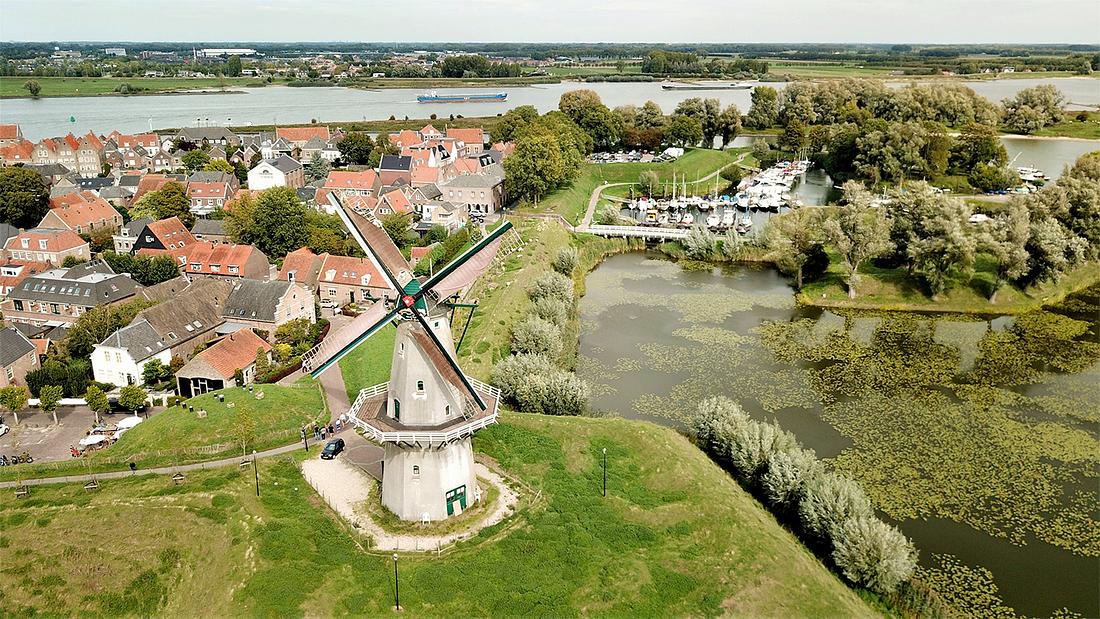 5, Molen 12235 Nooit Gedagt (Woudrichem), Wim Koree (16-9-2018) | Database Nederlandse molens