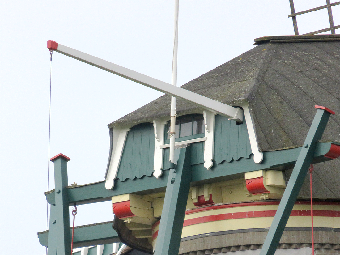 8, Molen 12235 Nooit Gedagt (Woudrichem), William Bouter (30-3-2018) | Database Nederlandse molens