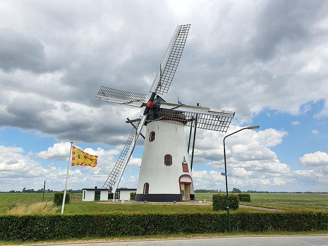 1, Molen 12197 De Witte Molen (Meeuwen), Pieter Zuijkerbuijk (6-6-2020) | Database Nederlandse molens