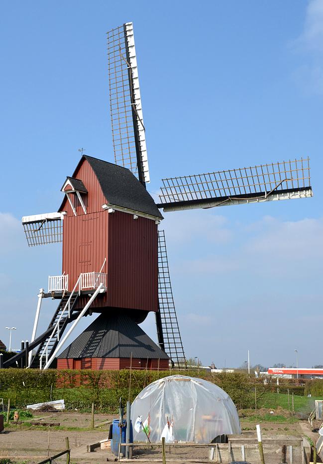 2, Molen 02525 (Naamloos) (Moergestel), Rob Pols (6-4-2012) | Database Nederlandse molens