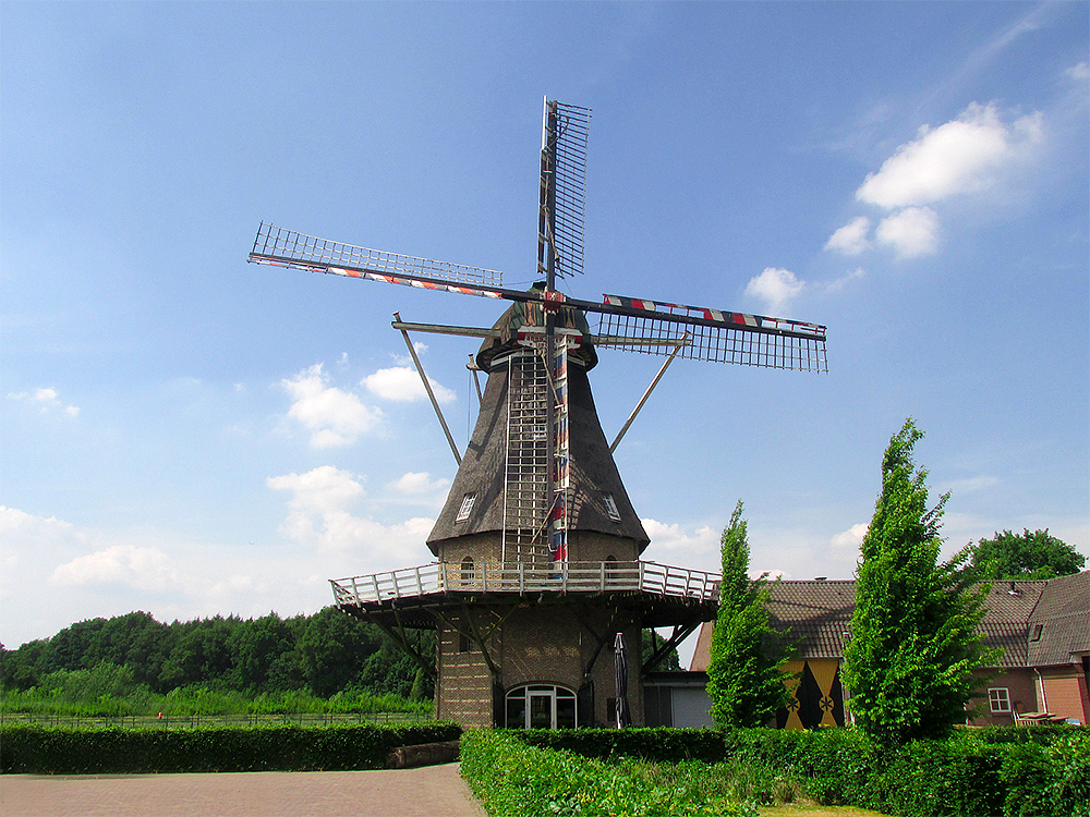 4, Molen 10007 Sint Jan (Oerle), Piet Glasbergen (29-5-2017) | Database Nederlandse molens