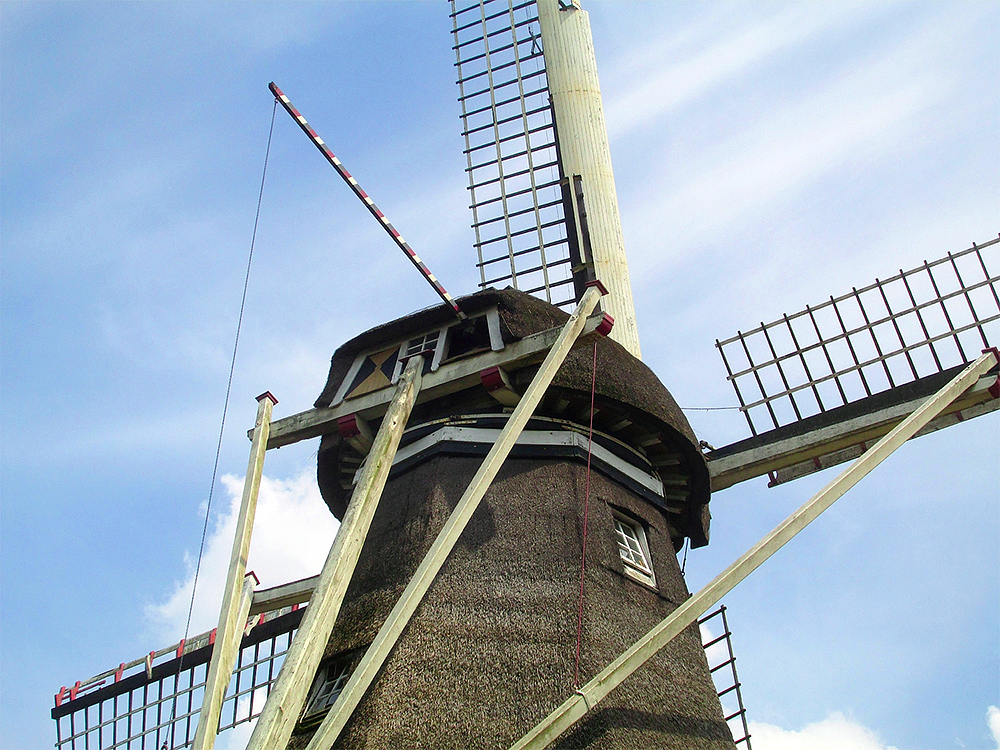 7, Molen 10007 Sint Jan (Oerle), Piet Glasbergen (29-5-2017) | Database Nederlandse molens