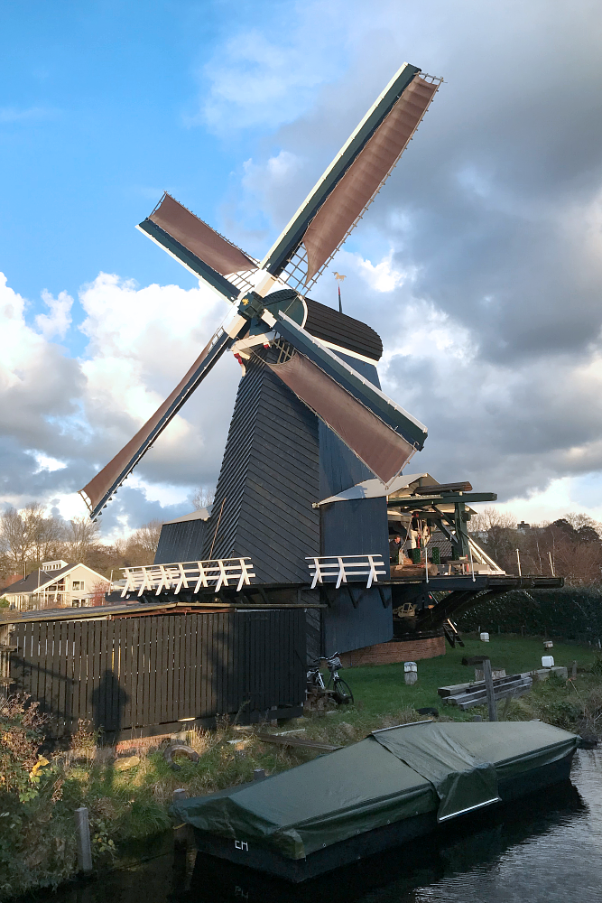 Molen 02571 De Eenhoorn (Haarlem), Toby de Kok (25-11-2017) | Database Nederlandse molens