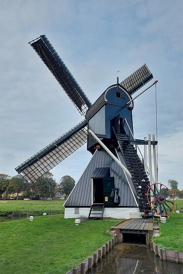 2, Molen 00361 Schoterveense molen (Haarlem), Jesse Bergquist (17-10-2021) | Database Nederlandse molens