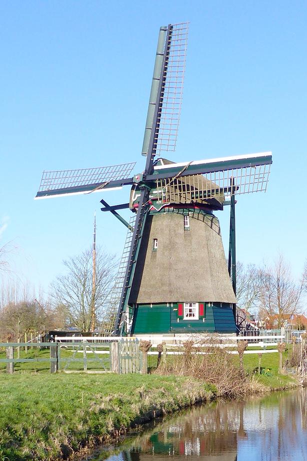 Molen 12357 De Veer (Haarlem), Piet Glasbergen (20-3-2018) | Database Nederlandse molens