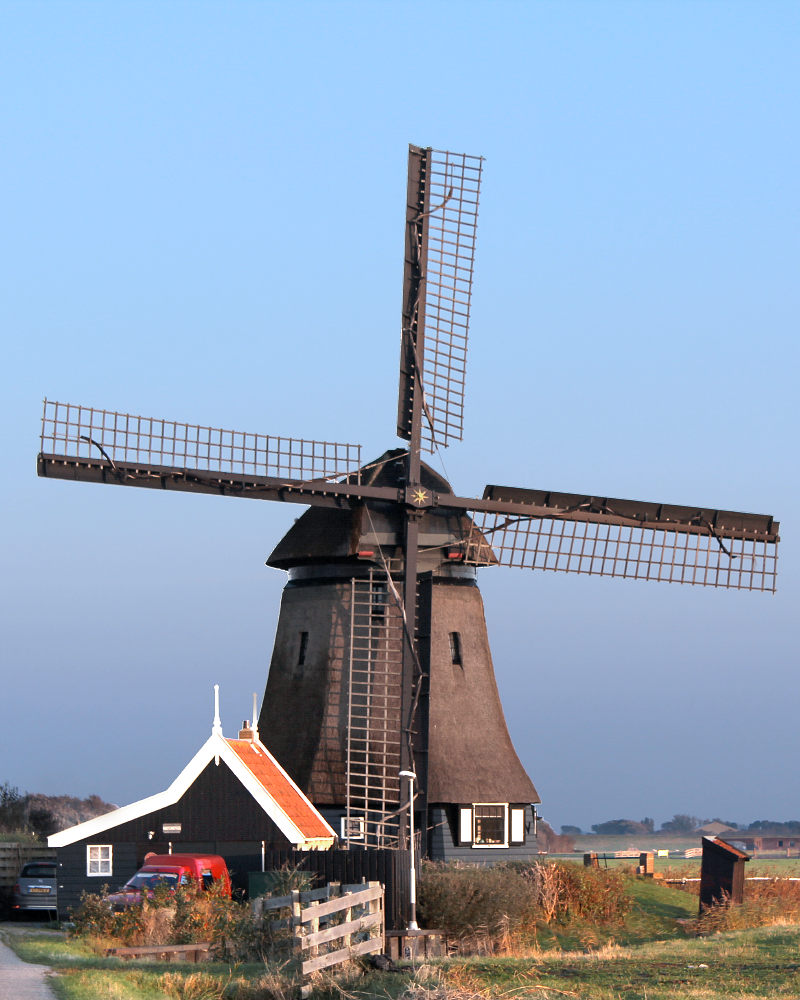 Molen 01628 Hargermolen (Schoorl), Koen van der Maat (22-10-2016) | Database Nederlandse molens