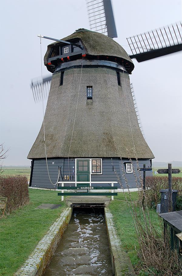 2, Molen 01628 Hargermolen (Schoorl), Jan de Goede (26-12-2009) | Database Nederlandse molens
