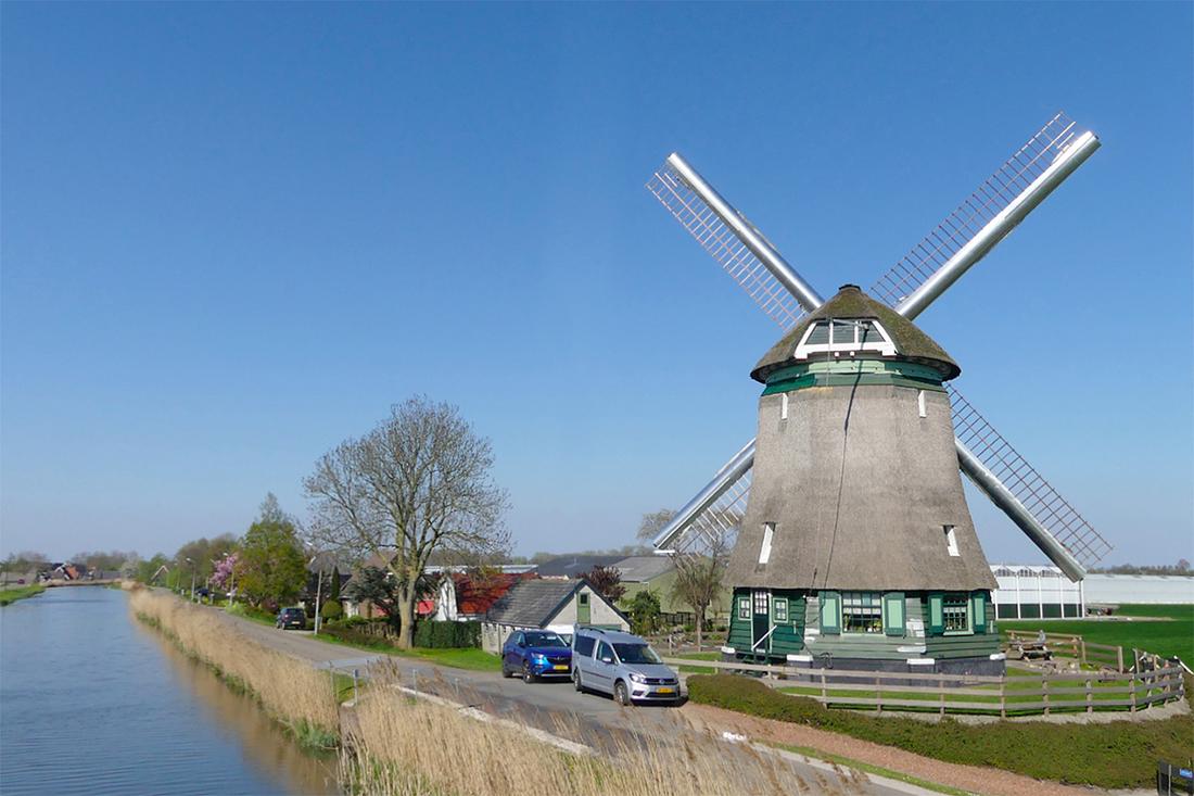 3, Molen 01000 Molen Hensbroek (Hensbroek), Piet Glasbergen (19-4-2019) | Database Nederlandse molens