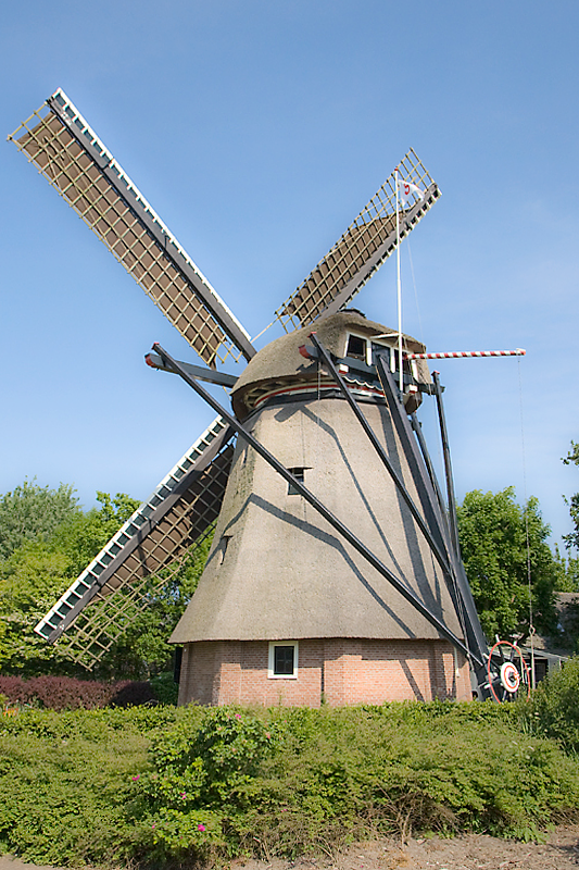 2, Molen 00347 De Onderneming (Hippolytushoef), Eric van der Eijk (25-4-2008) | Database Nederlandse molens