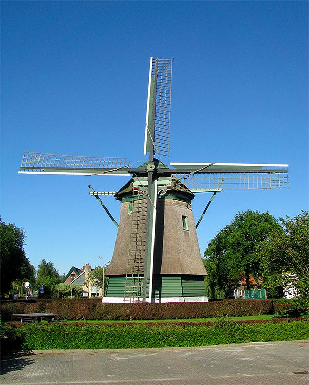 Molen 00778 De Lastdrager (Hoogwoud), Piet Glasbergen (30-9-2015) | Database Nederlandse molens