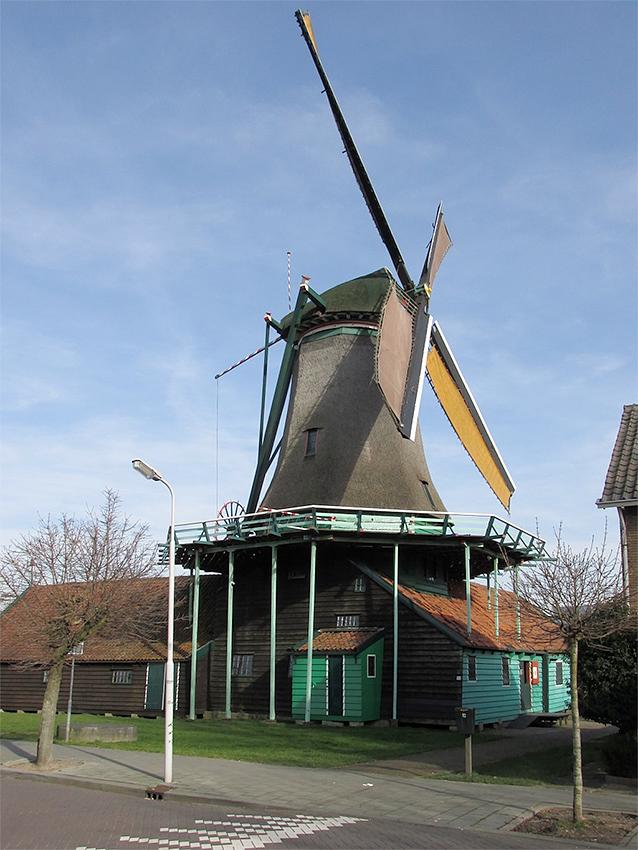 Molen 01060 Het Pink (Koog aan de Zaan), Abel van Loenen (17-2-2019) | Database Nederlandse molens