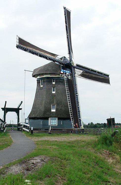 Molen 00028 De Woudaap (Krommeniedijk), Frits Kruishaar (28-7-2012).  | Database Nederlandse molens