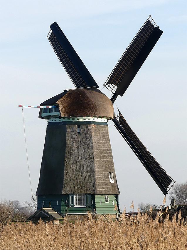 2, Molen 10694 Twiskemolen (Landsmeer), Piet Glasbergen (19-1-2019) | Database Nederlandse molens