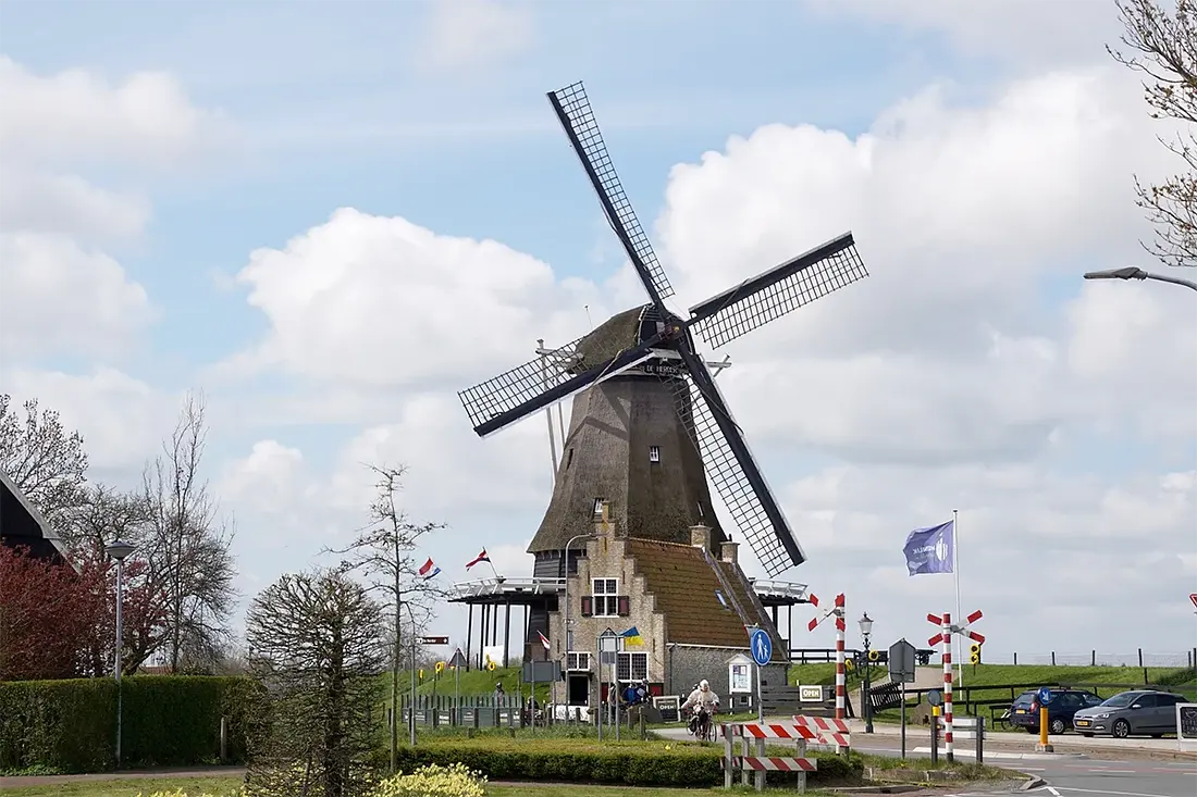 1, Molen 10695 De Herder (Medemblik), Boukje van Leijen (15-4-2023) | Database Nederlandse molens