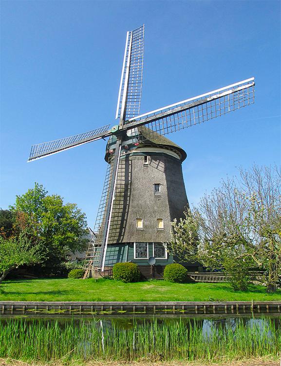 Molen 00286 (poldermolen) (Nederhorst den Berg), Piet Glasbergen (6-5-2016) | Database Nederlandse molens