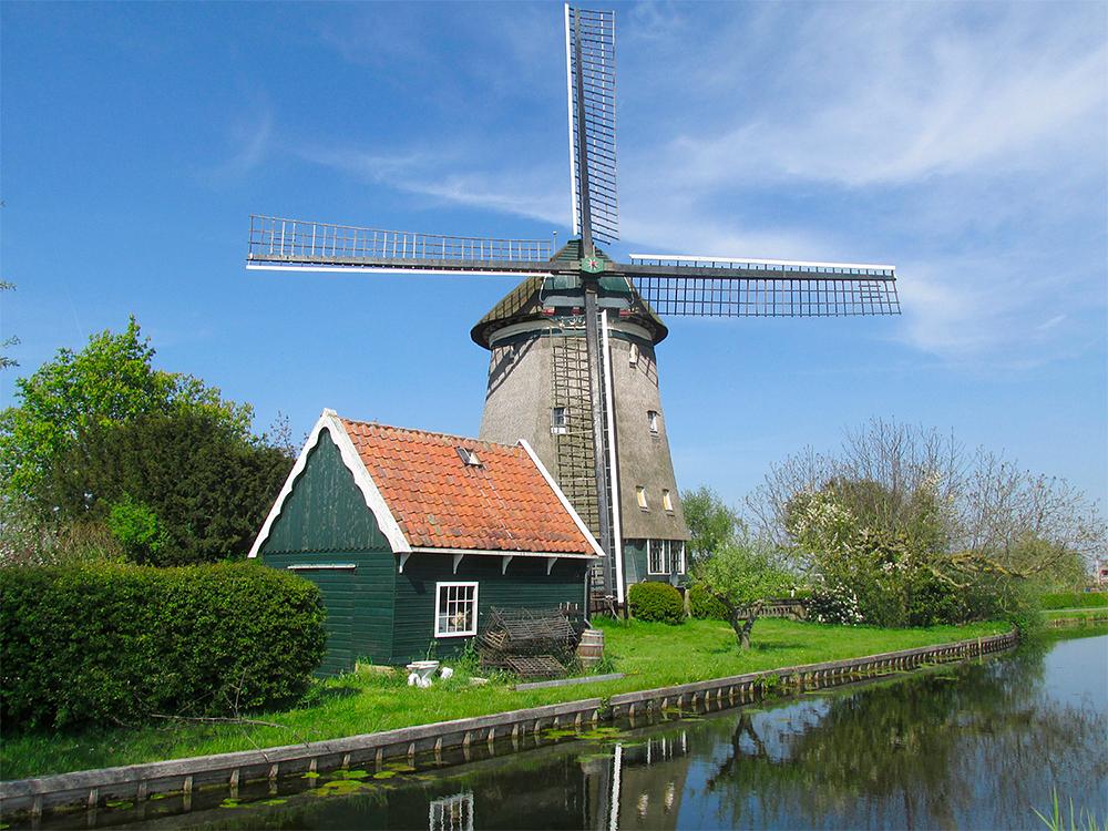 2, Molen 00286 (poldermolen) (Nederhorst den Berg), Piet Glasbergen (6-5-2016) | Database Nederlandse molens