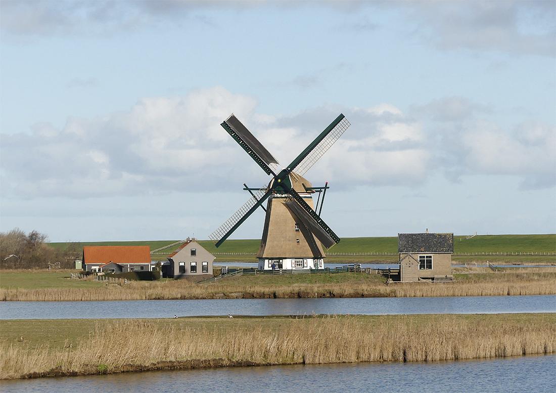 1, Molen 01640 Het Noorden (Oosterend), Piet Glasbergen (30-11-2019) | Database Nederlandse molens